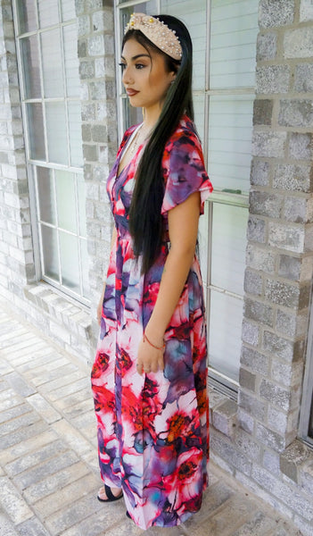 Roses and Romance Maxi Dress