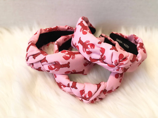 Pink Crawfish Headband