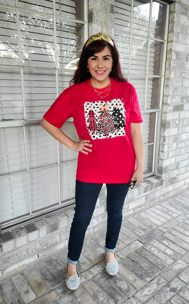 Whimsical Christmas Trees Tee