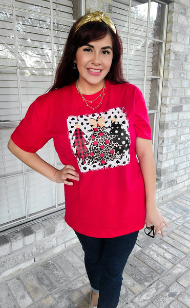 Whimsical Christmas Trees Tee