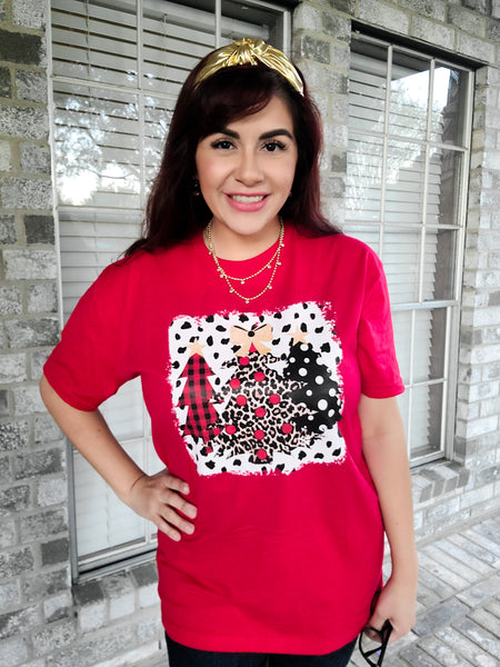 Whimsical Christmas Trees Tee