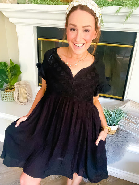 Poised And Proper Babydoll Dress