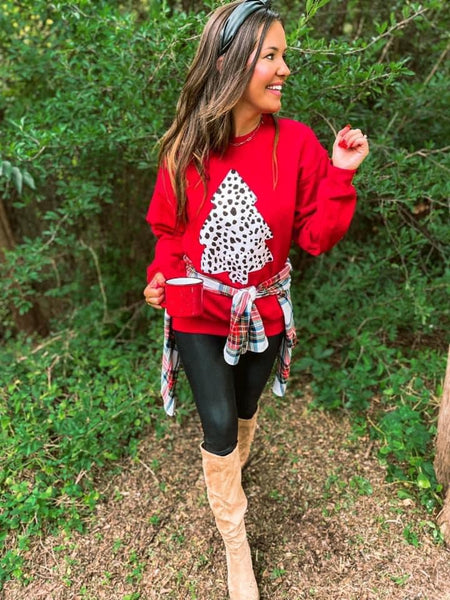 Red Dalmatian Sweatshirt