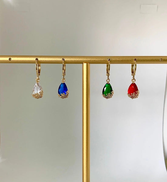 Unique Mermaids Tear Drop Earrings- 4 Colors