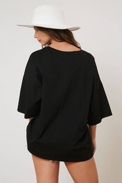 Wild Side Tiger Embroidery Top