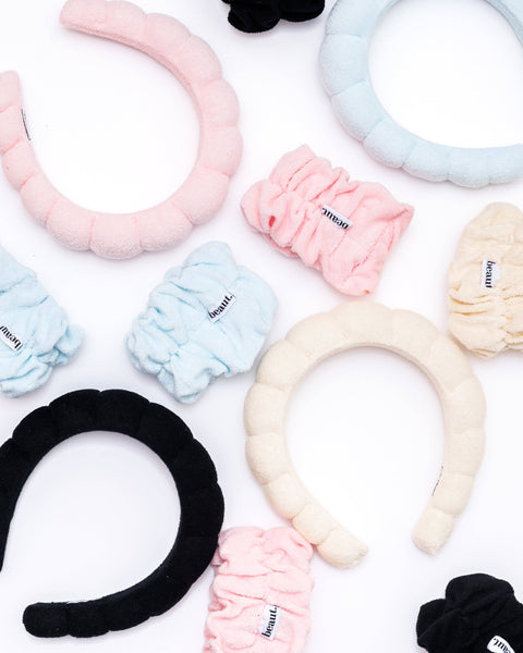Beaut Bubble Headband + Wristbands Set