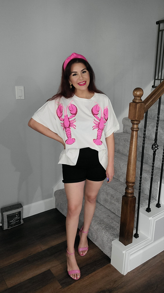 Lobster Love Oversized Top