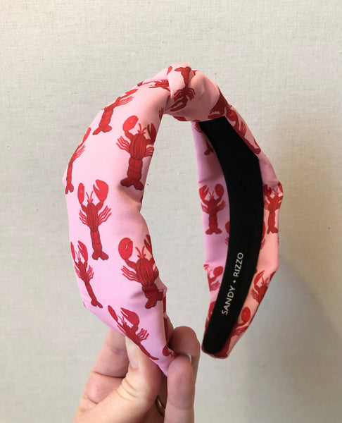 Pink Crawfish Headband