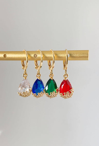 Unique Mermaids Tear Drop Earrings- 4 Colors