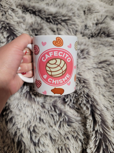 Cafecito Y Chisme Mug- 12oz