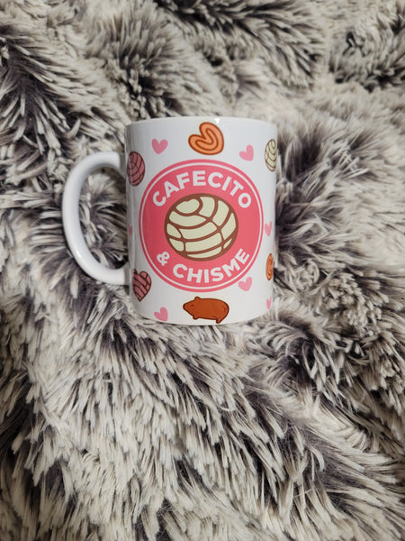 Cafecito Y Chisme Mug- 12oz