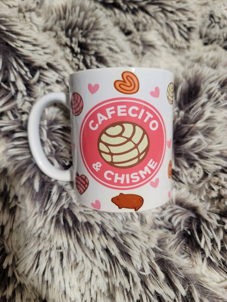 Cafecito Y Chisme Mug- 12oz