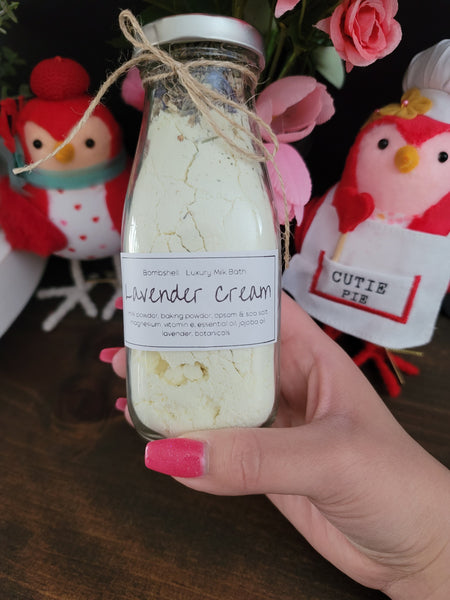 Luxury Milk Bath- Lavender Cream
