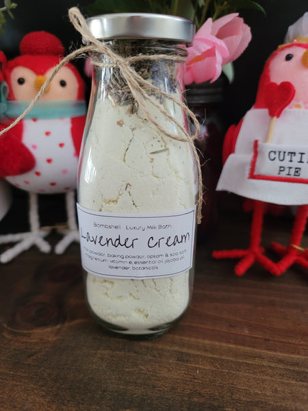 Luxury Milk Bath- Lavender Cream