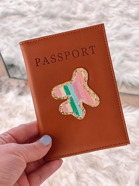 Vegan Leather Passport Holder