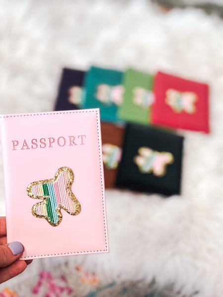 Vegan Leather Passport Holder