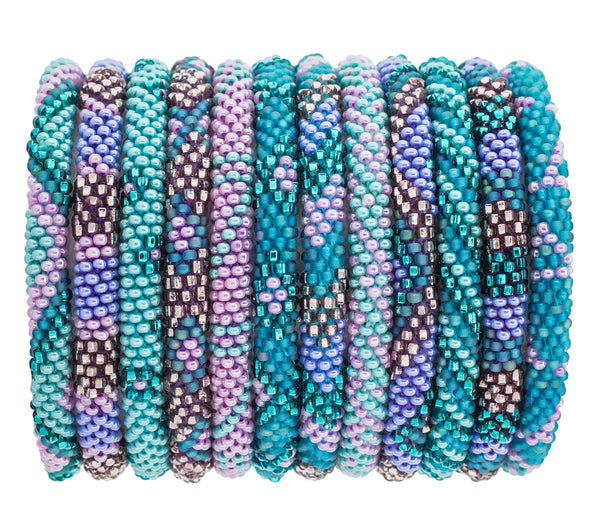 Fair Trade Nepal Roll On Bracelet- The Maldives