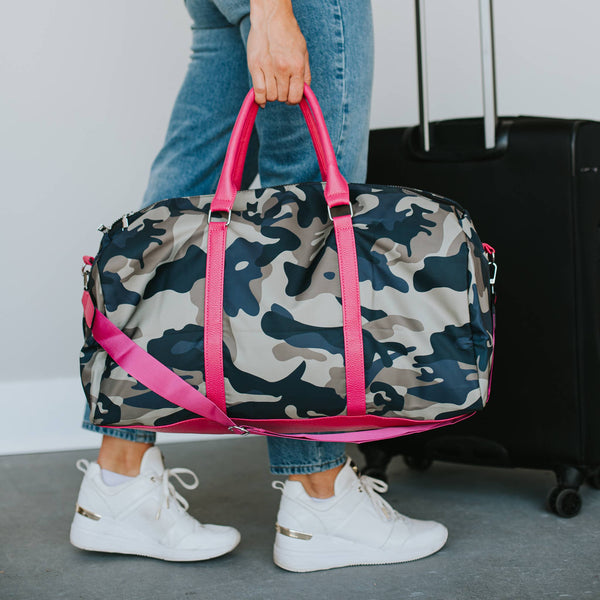 Tori Travel Duffel Bag-Camo