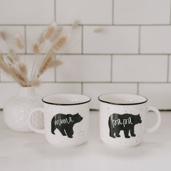 Mama & Papa Bear Coffee Mug Set