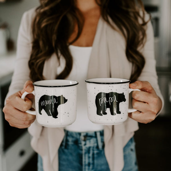 Mama & Papa Bear Coffee Mug Set