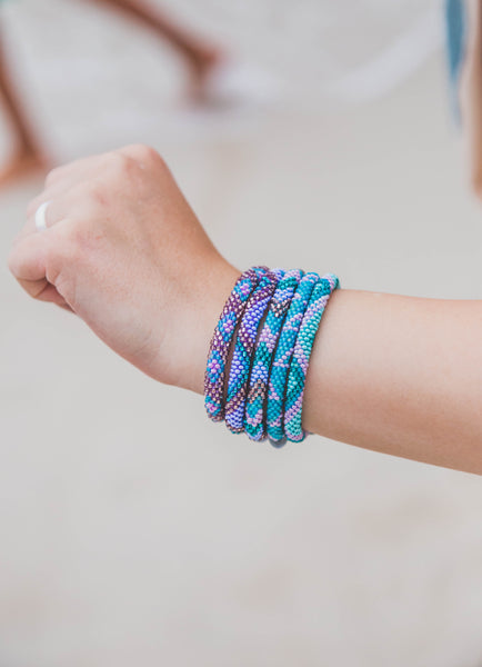 Fair Trade Nepal Roll On Bracelet- The Maldives
