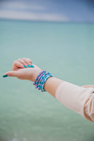 Fair Trade Nepal Roll On Bracelet- The Maldives
