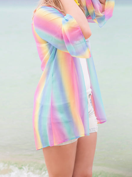 Somewhere Over The Rainbow Kimono