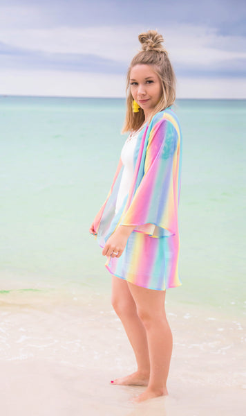Somewhere Over The Rainbow Kimono