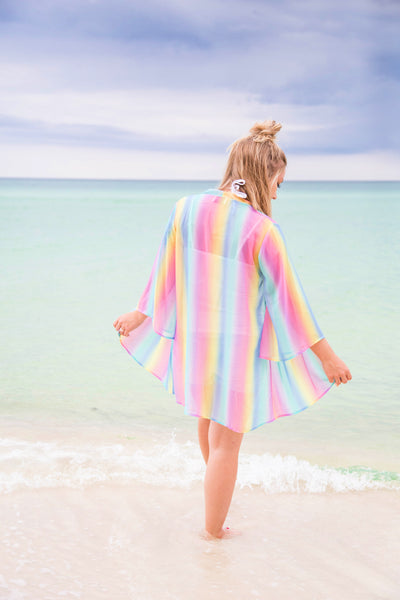 Somewhere Over The Rainbow Kimono