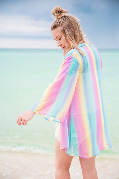 Somewhere Over The Rainbow Kimono