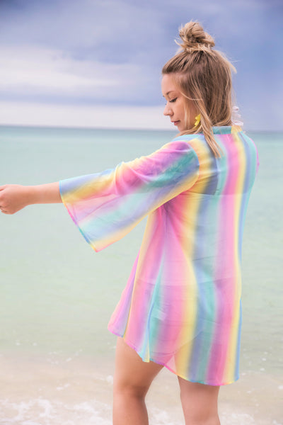 Somewhere Over The Rainbow Kimono