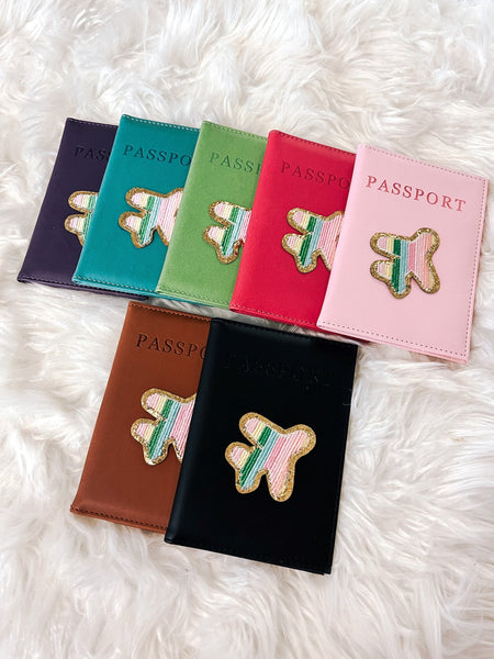 Vegan Leather Passport Holder