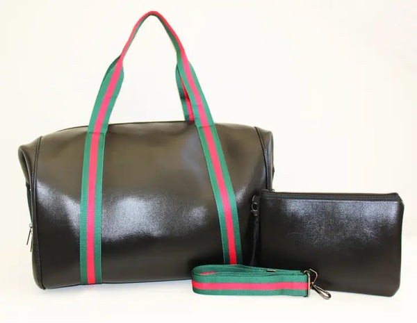 The Cassie Weekender Capri Black