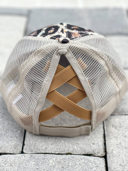 Trendy Leopard Trucker Hat