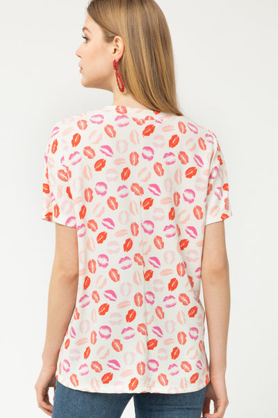 XOXO Comfy V-Neck Top
