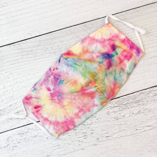 Rainbow Tie Dye Face Mask