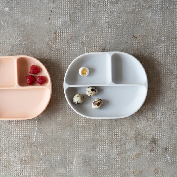 Silicone Divided Suction Plate - Cloud