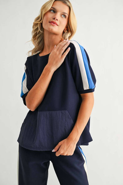 Lux Modern Comfort Set - Navy Blue
