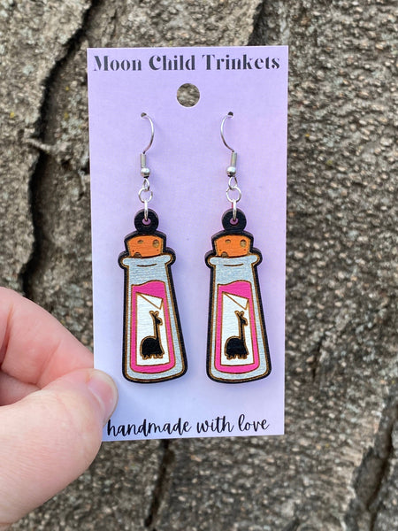 The Emperor's New Groove Yzma's Extract of Llama Earrings