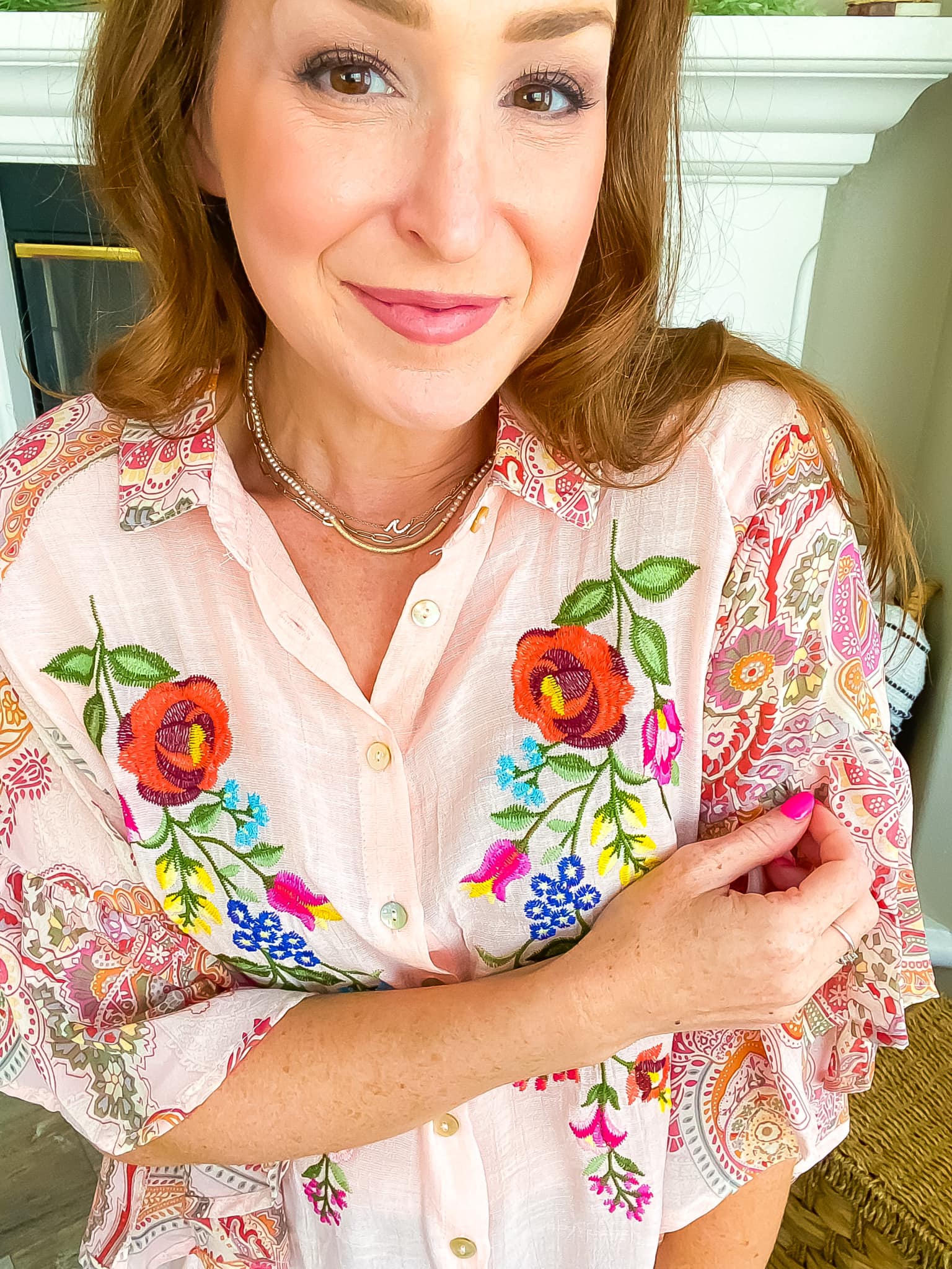 Blooming With Love Floral Sleeve Top