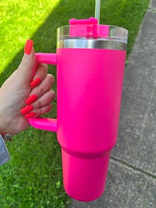Bright and Bold Solid 40oz Tumbler