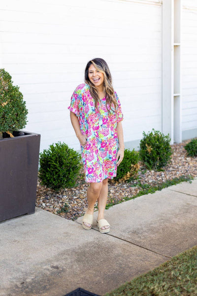 The Cara Dress in Floral