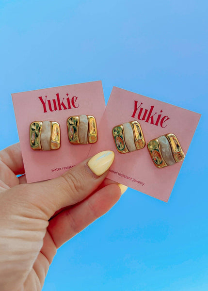 Judy's Gems Square Earring