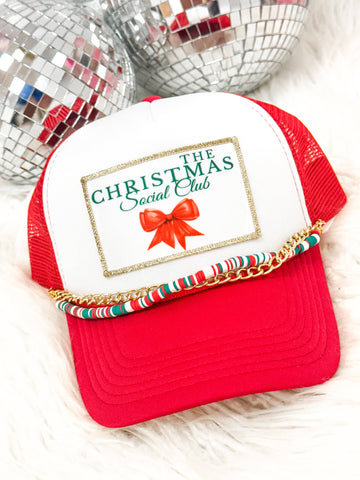 The Christmas Social Club Trucker Hat