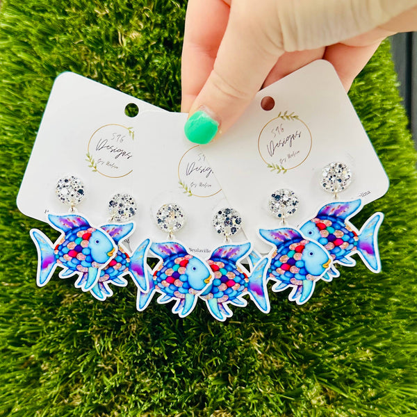 Book Character Statement Earrings