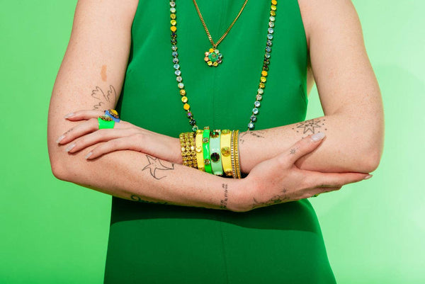 TOVA- Twiggy Plus Necklace in Candy Crush