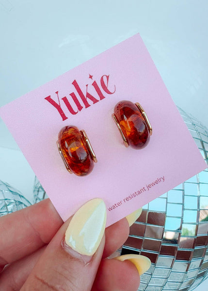 Amber Hugs Earrings