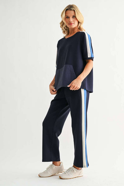 Lux Modern Comfort Set - Navy Blue