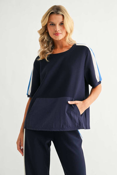 Lux Modern Comfort Set - Navy Blue