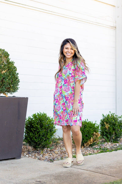 The Cara Dress in Floral